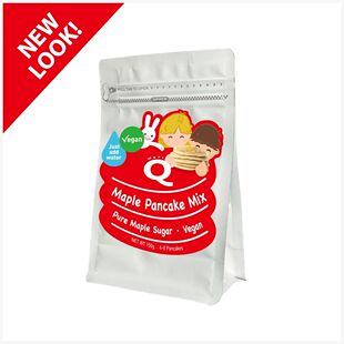 进口Maple Q纯素枫糖班戟预拌粉150克无添加原味家用烘焙无添加