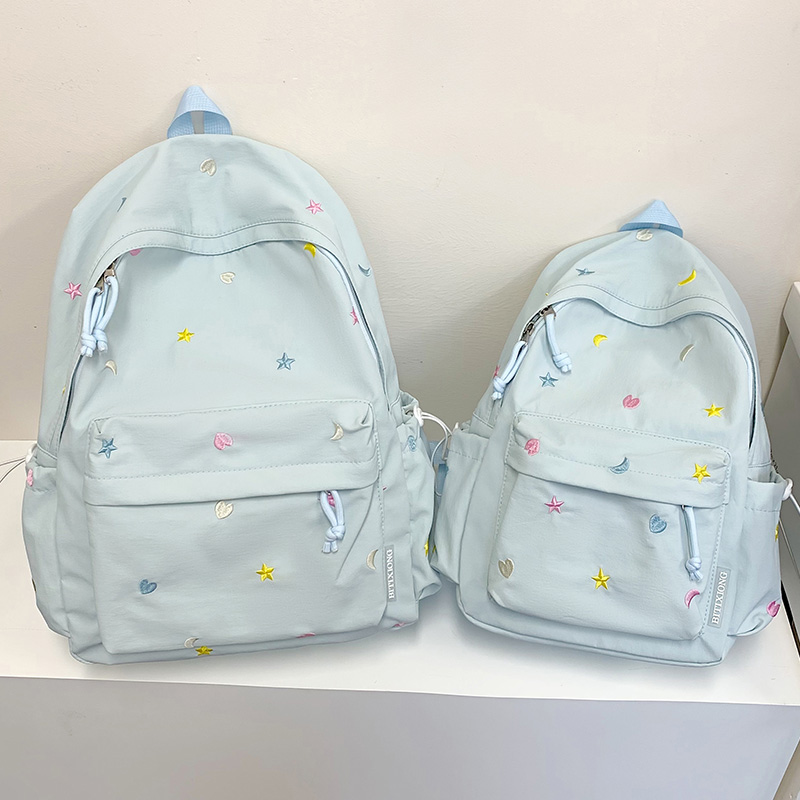 初中女生书包双肩包女韩系星星