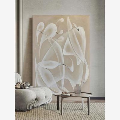 抽象艺术高级感玄关纯手