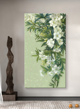 奶油风海棠花纯手绘油画