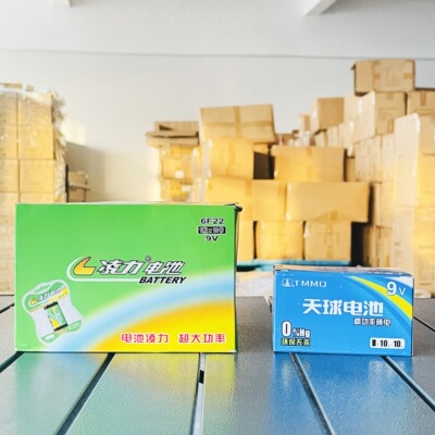凌力/天球无汞防漏9V普通干电池