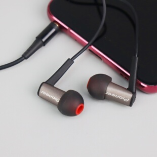 日本pioneer/先锋有线耳机5.8mm微动圈HIFI高音质低音不炸高音甜
