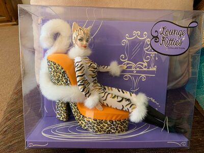 Barbie Lounge Kitties 2003 芭比娃娃 休闲虎纹 时尚超模