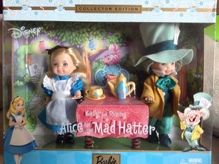 Barbie 爱丽丝梦游仙境 芭比 疯帽子凯莉 mad hatter Alice kelly