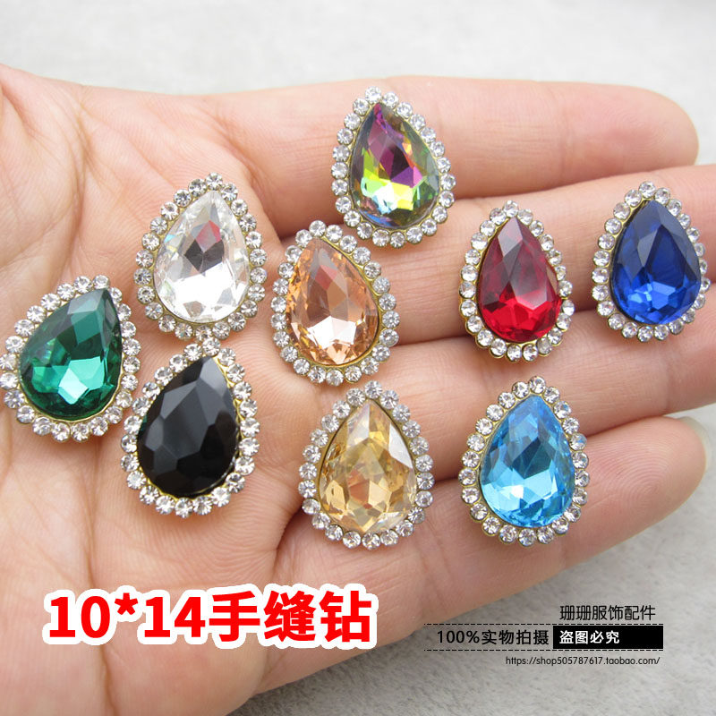 10*14钻边手缝钻花朵diy禾服龙凤图片