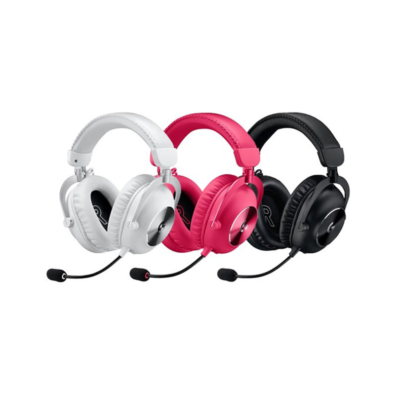 罗技G PRO X HS 无线有线电竞游戏耳机带麦头戴式7.1声道二代拆包