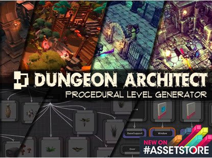 unity3d  Dungeon Architect v1.4 【官网】 关卡生成器