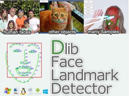 unity3d Dlib FaceLandmark Detector 1.05 版 人脸检测