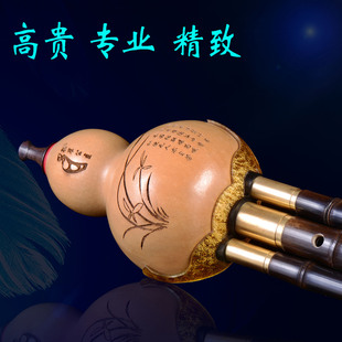 孔雀公主葫芦丝乐器旗舰店专业演奏型降b调c g成人初学小学生专用