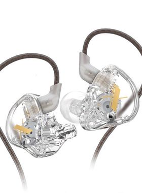KZ EDX pro耳机Typec重低音入耳式HIFI带麦线控动圈小巧手机电脑