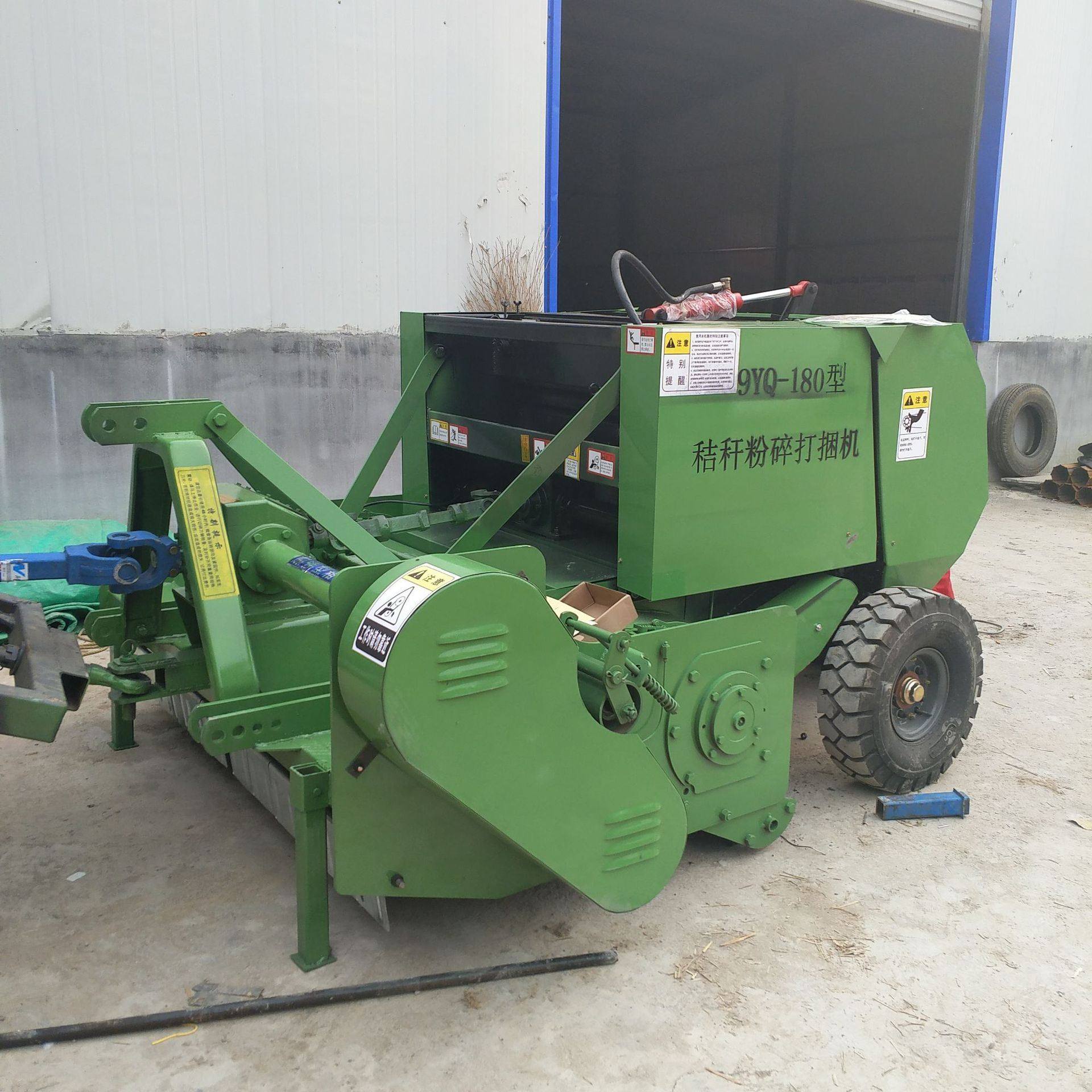 厂家直销小型稻草秸秆青储打捆机 玉米秸秆捡拾打捆机 圆捆机