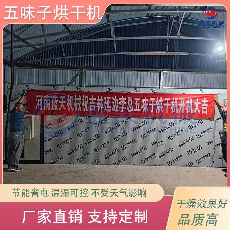 五味子烘干机 辽五味子枸杞子大型烘干房 三相电中草药材烘干设备