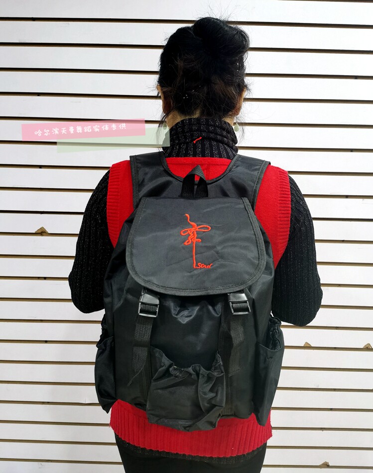 健身防雨舞蹈包双肩户外背包运动健身包成人女广场舞背包广告印字