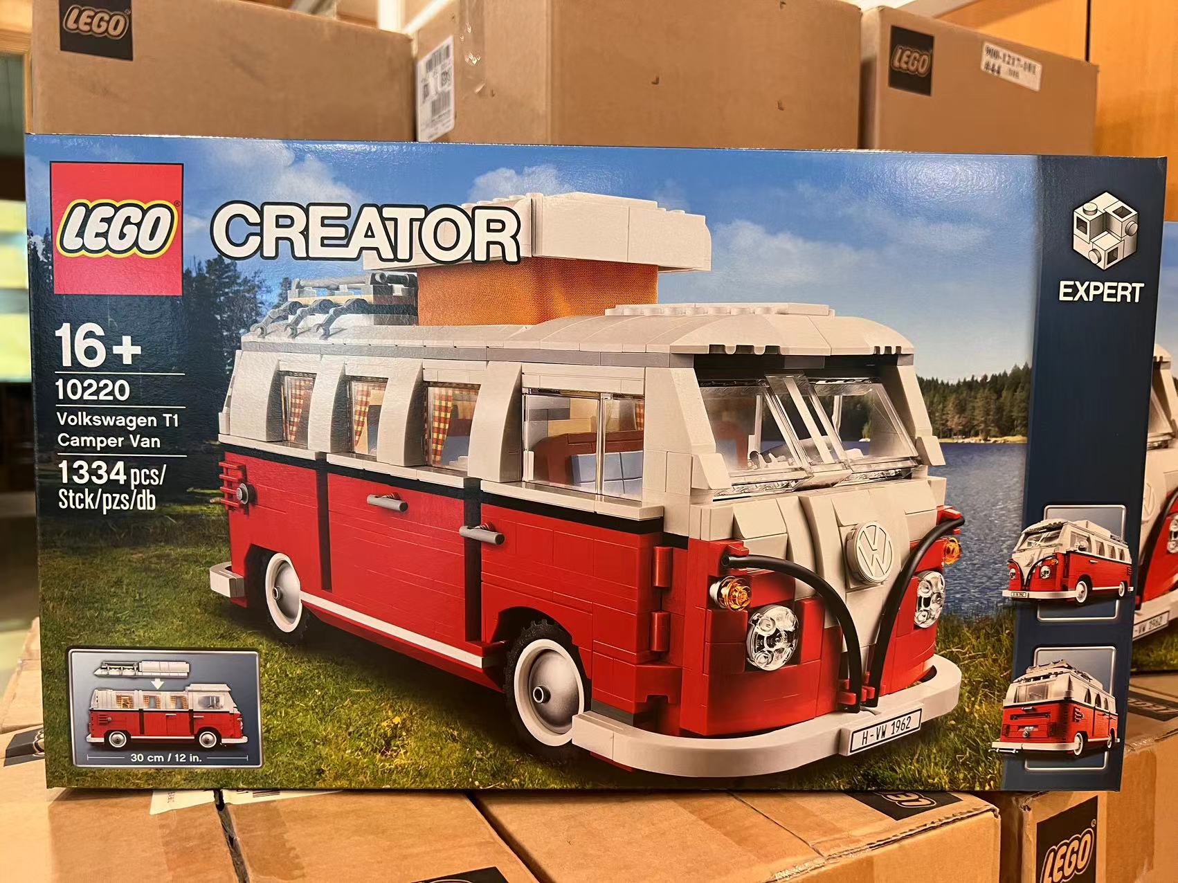 Lego 乐高积木 Creator创意经典 10220 大众T1露营车顺丰包邮拼装