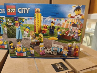 乐高积木Lego 60234城市系列 游乐园人仔套装 绝版现货顺丰包邮