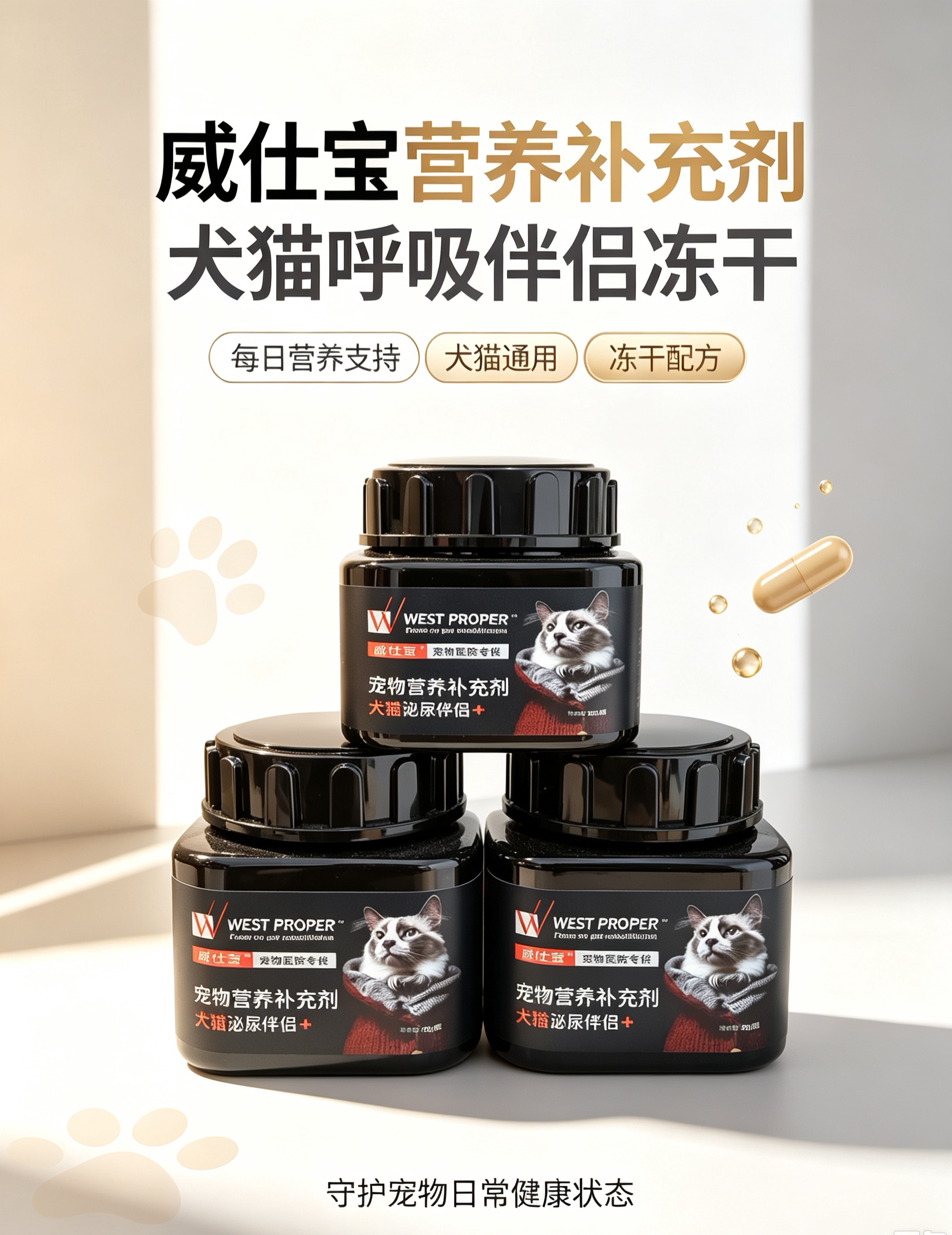 临期威仕宝泌尿伴侣犬猫通用