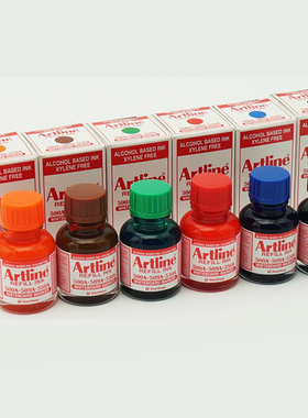 日本旗牌Artline白板笔EK-500A/509A/550A/5100A/5109A白板笔补充墨水 白板笔补充液ESK-50A
