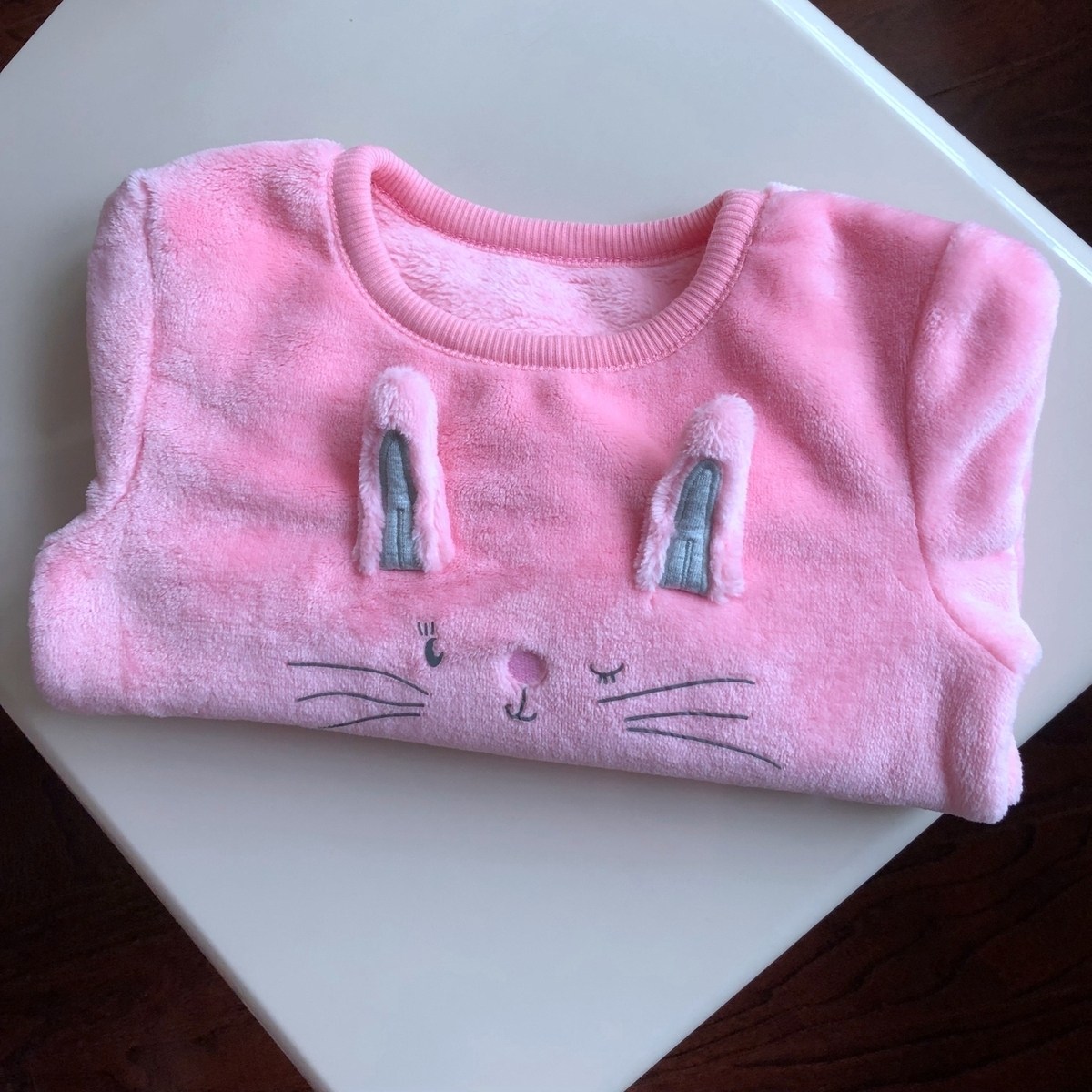 暖暖卫衣毛毛卫衣女童宝宝上衣冬季保暖上衣刺绣卡通可爱在类目 童装/婴儿装/亲子装, 卫衣/绒衫中 - 来自Buy2taobao.com提供专业的淘宝代购服务