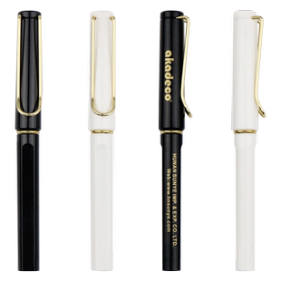 BKS7108 广告笔定制logo可印刷订做 办公商务中性笔 公司品牌推广宣传签字礼品笔水笔100支