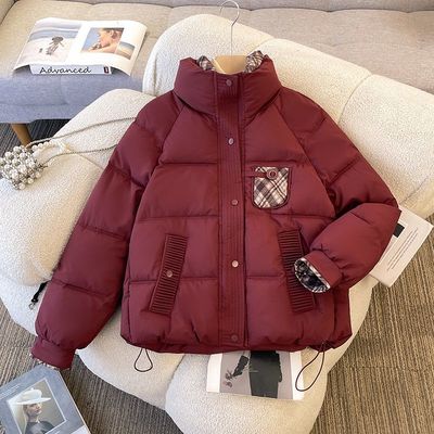 女大童冬季新款学生洋气羽绒棉服