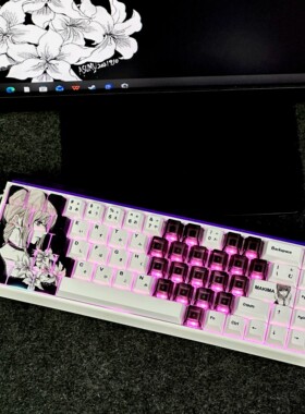 玛奇玛键帽适配迈从Ace68魔导士EV63前行者X87夜魔made68狼蛛F99