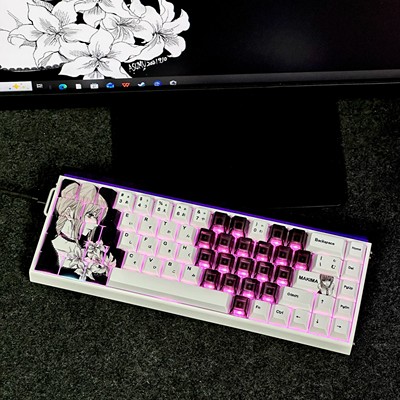 玛奇玛键帽适配迈从Ace68魔导士EV63前行者X87夜魔made68狼蛛F99