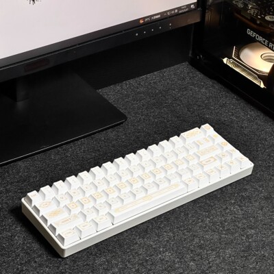 白金巴洛克键帽适配迈从Ace68美加狮MAD60前行者X87 ATKRS6 EZ63