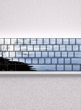 EVA绫波丽键帽侧刻透光适配made68迈从Ace60前行者X87魔导士雨75