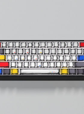 漫画风键帽侧刻透光适配狼蛛hero68迈从Ace60 made68艾石头ND63