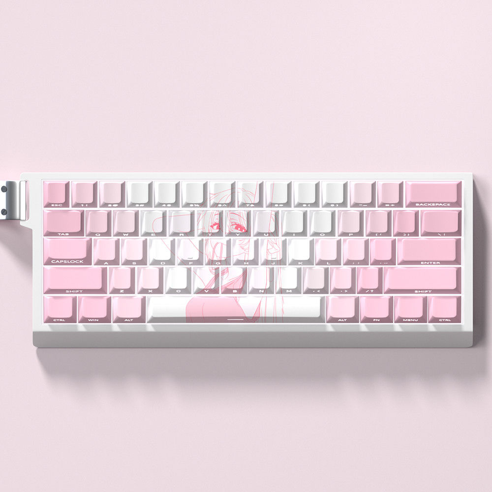 式守键帽女生PBT原厂高适配made68迈从Ace60狼蛛hero68艾石头ND63