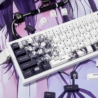 蕾塞键帽3.0 PBT适配美加狮mad60小蜜蜂made68前行者x87迈从Ace