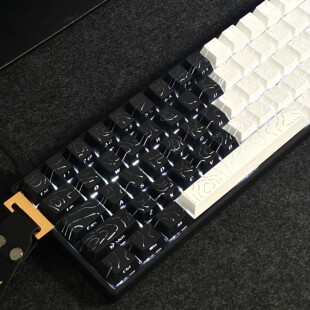 等高线4.0键帽侧刻字符图案双透光适配EZ63前行者X87迈从Ace68ATK