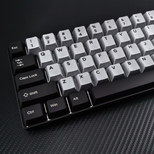 黑影流银金属漆键帽适配EV63迈从Ace68V2夜魔ATKRS6 Air前行者X87