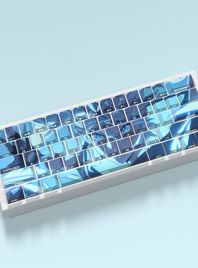 无畏契约捷风键帽侧刻透光适配迈从Ace68美加狮mad60小蜜蜂real67