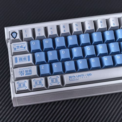 EVA零号机金属漆键帽适配EV63迈从Ace68v2夜魔前行者X87 ATKRS6