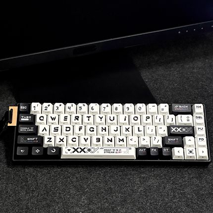 印花集键帽侧刻透光适配迈从Ace68前行者X87夜魔EV63美加狮MAD60