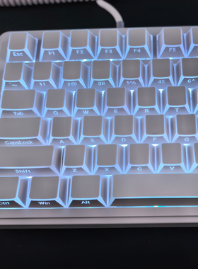 折影3.0键帽侧刻透光适配EV63迈从Ace60/G87小蜜蜂Made68 ATKRS6