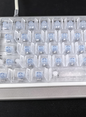 冰碳纹键帽3.0侧刻透光适配迈从Ace68夜魔导士EV63 made68 ATKRS6