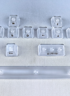 雾透侧刻增补键适配made68迈从Ace68魔导士EV63前行者X87 ATKRS6