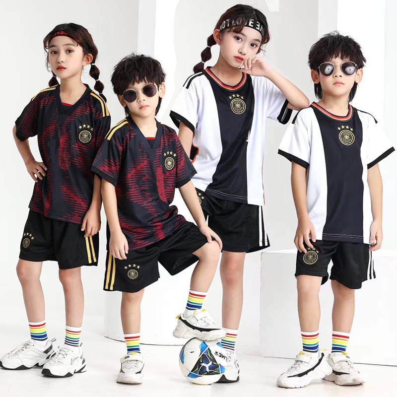 世界杯13号穆勒11号罗伊斯儿童足球服套装男童女小孩队服德国足球