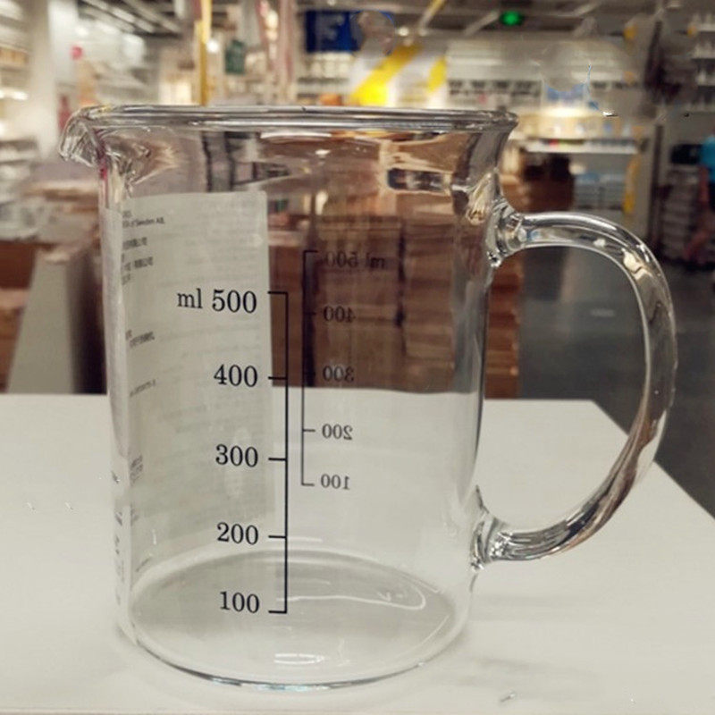IKEA宜家瓦达恩 比霍瓦量 壶塑料量杯液体容量壶 特价包邮