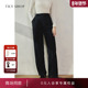 新款 百搭显瘦女裤 SHOP简约通勤直筒休闲长裤 女春季 商场同款 TKY
