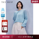 慵懒风针织衫 SHOP圆领软糯马海毛毛衣女春秋新款 商场同款 TKY