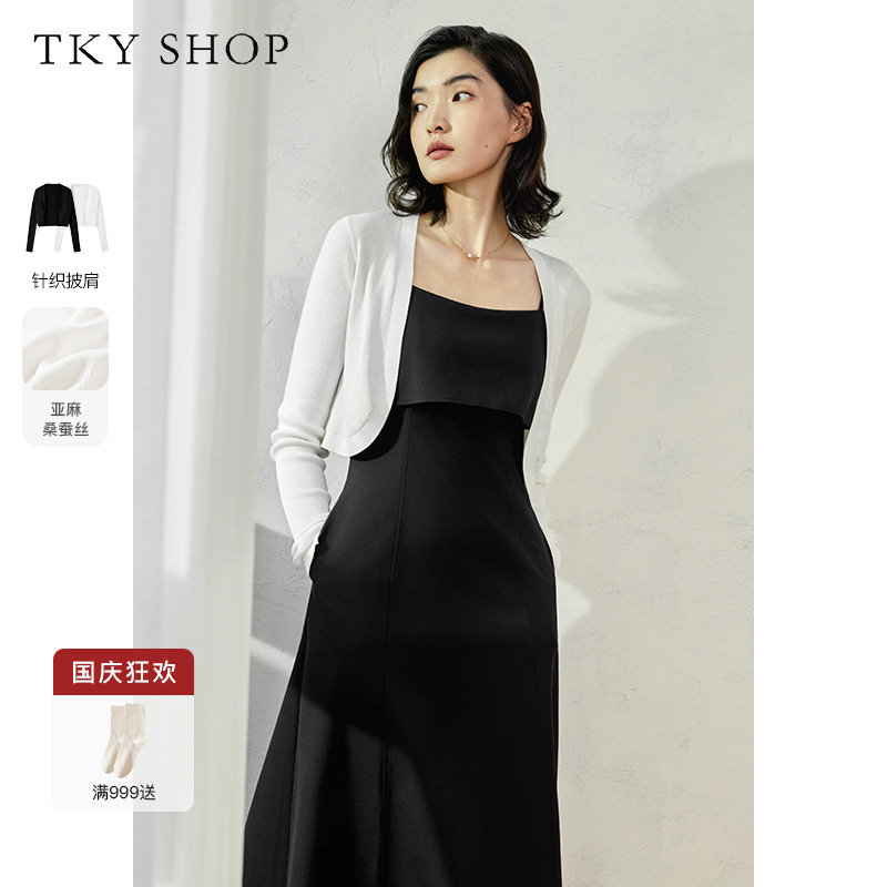 TKYSHOP薄开衫披肩外搭