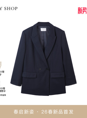 [商场同款]TKY SHOP袖口撞色一手长便西2026春新款10J1CA00A101