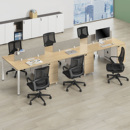 圣奥灵悦办公桌员工位桌椅组合屏风工位现代简约职员桌工作台家具