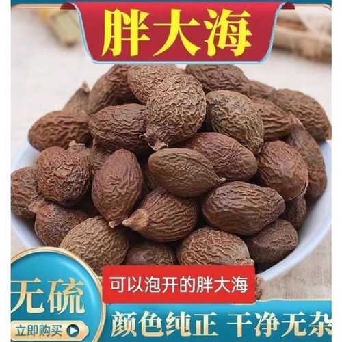 胖大海泡水散装正品泡水喝的中药材润喉茶特级包邮有菊花甘草