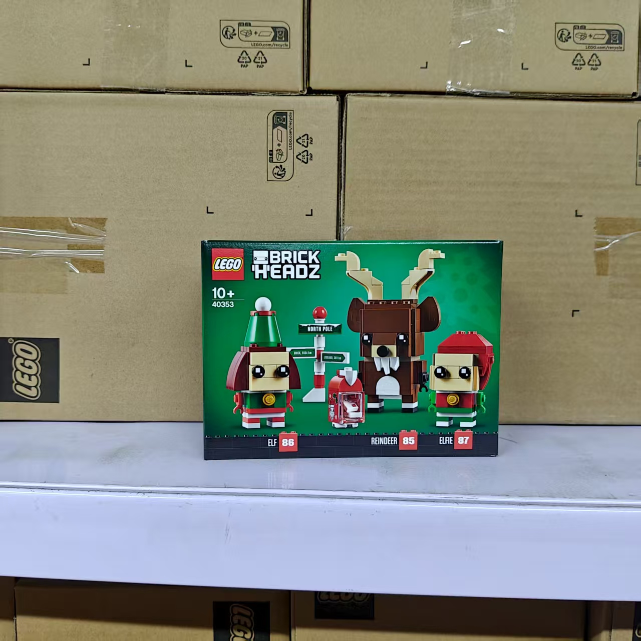乐高圣诞节日礼物拼搭玩具