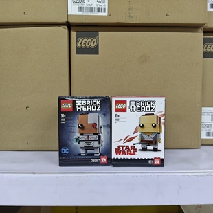 LEGO乐高方头仔超级英雄星球大战41601钢骨41602雷伊拼装积木礼物