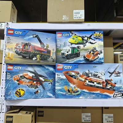 LEGO乐高城市积木玩具60505/60502/60503/6050460499机场消防车